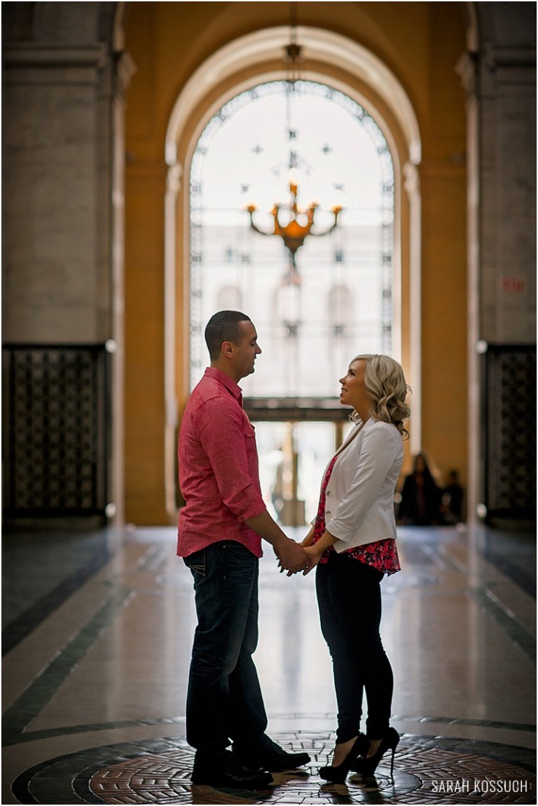 DIA Detroit Michigan Engagement Photography 0937 | Sarah Kossuch Photography