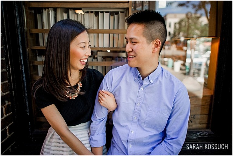 Ann Arbor Michigan Stadium Sweetwater Engagement Photography 0970 | Sarah Kossuch Photography