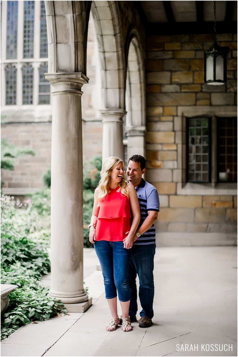 Law Quad Ann Arbor Michigan Engagement Photography 1043 | Sarah Kossuch Photography