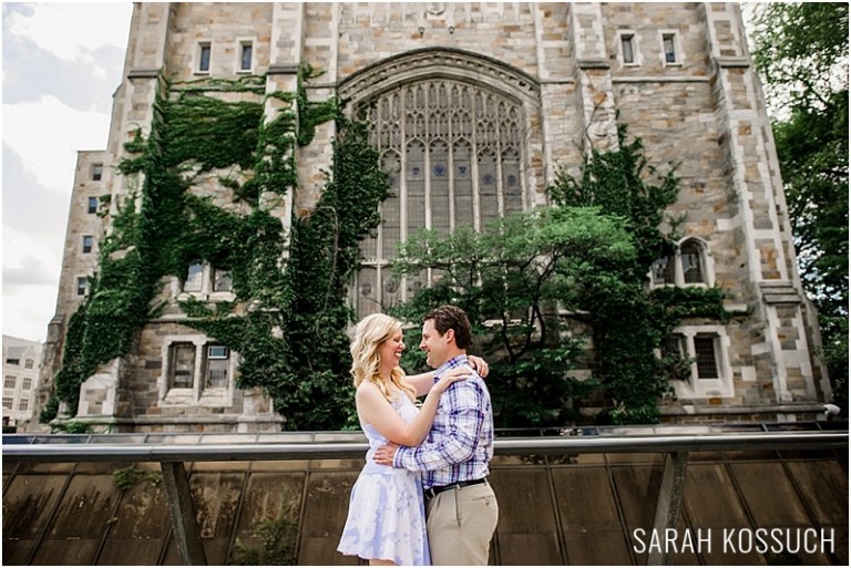 Law Quad Ann Arbor Michigan Engagement Photography 1050 | Sarah Kossuch Photography