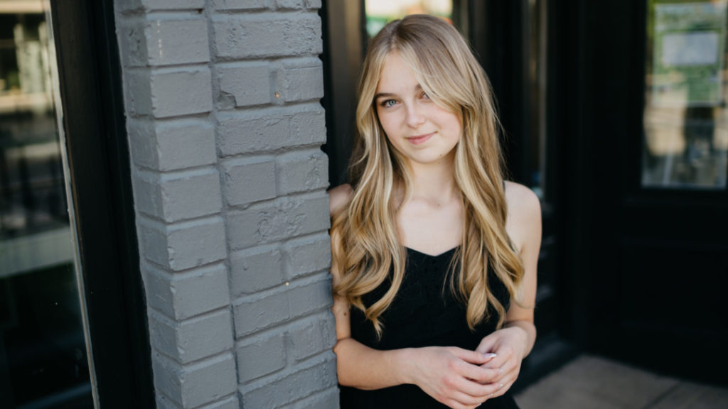 Jolie's senior shoot in Downtown Milford Michigan was one of the most gorgeous summer evenings we've had to date!